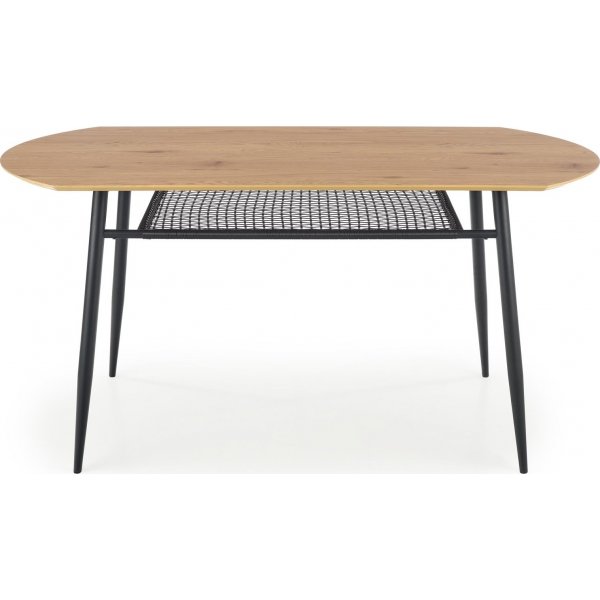 Table à manger Rankin 160 cm - Chêne/noir Table à manger Rankin 160 cm - Chêne/noir