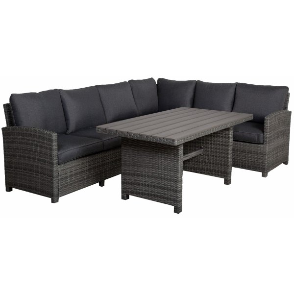 Torekov loungegrupp hger - Gr konstrotting + Flckborttagare fr mbler