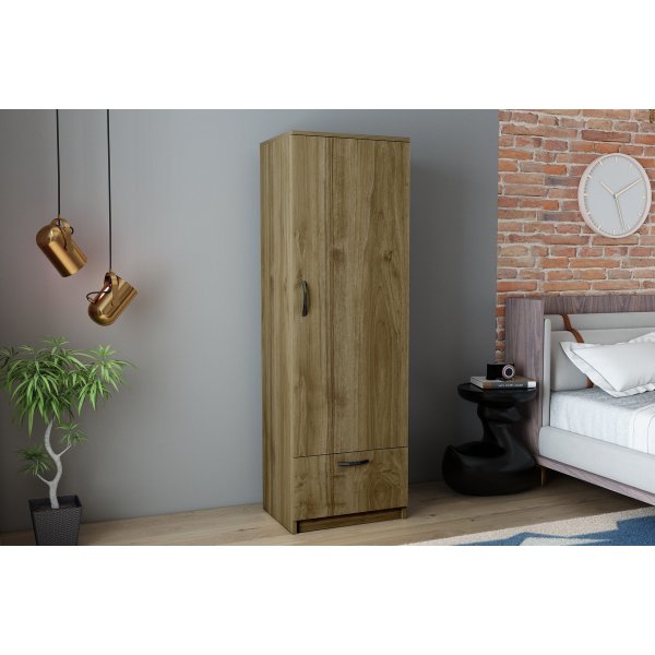 Armoire Père Noël - Noyer Armoire Père Noël - Noyer