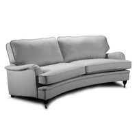 Howard Oxford 4-sits Svängd soffmodell - Ljus grå Howard Oxford 4-sits Svängd soffmodell - Ljus grå