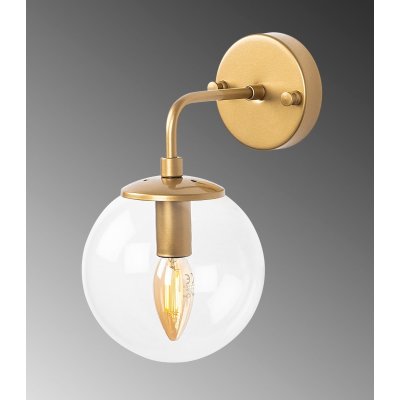 Horn vgglampa 12216 - Guld