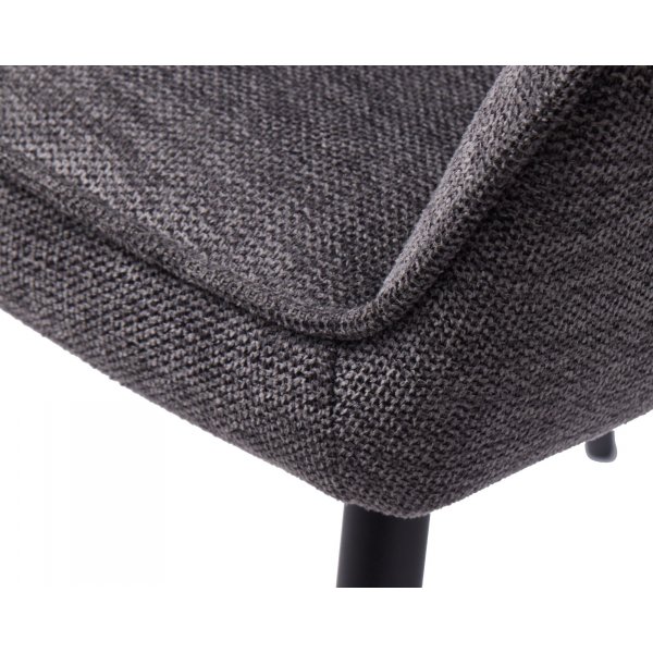 Fauteuil Casco - Gris foncé Fauteuil Casco - Gris foncé