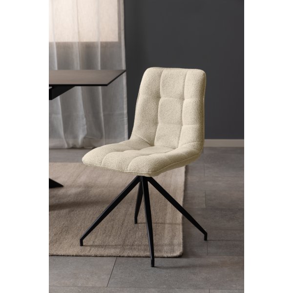 Chaise de salle  manger Capone - Beige