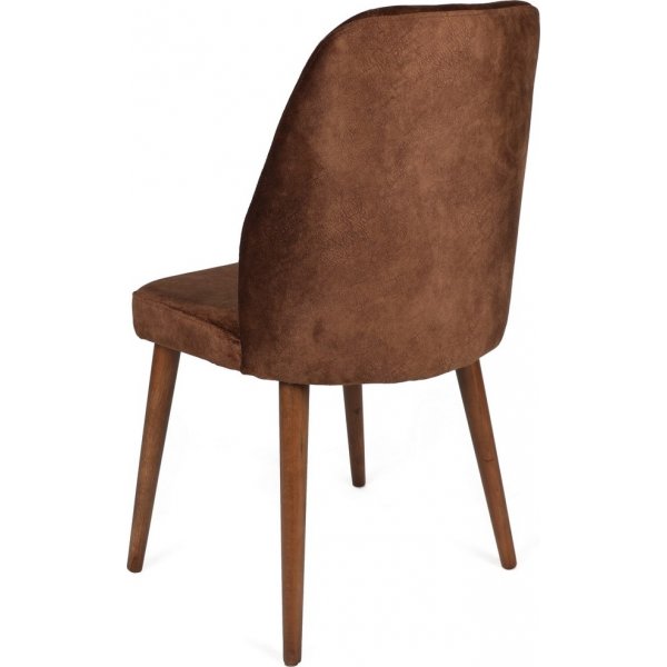 Dallas Eetkamerstoelenset - Bruin/Walnoot