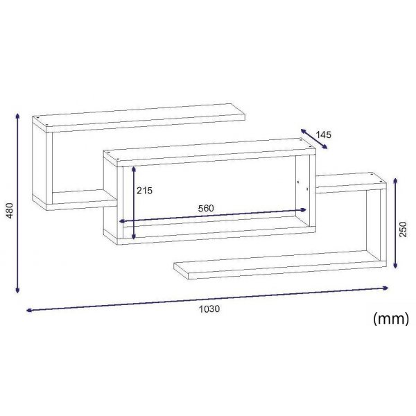 Janison vägghylla - Vit Janison vägghylla - Vit