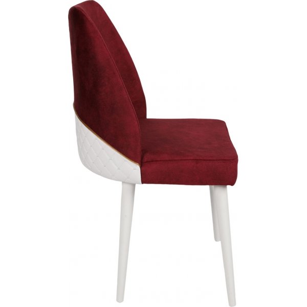 Ensemble de chaises Nova - Rouge/blanc