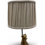 Belina lampskrm i grovt linne - Beige