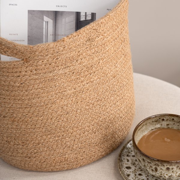 Bangalore korg Ø26 cm - Jute Bangalore korg Ø26 cm - Jute