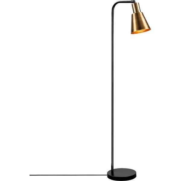 Lampadaire Emek - Noir/vintage