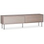 Volume mediabnk 178 cm - Vitpigmenterad/ekfanr