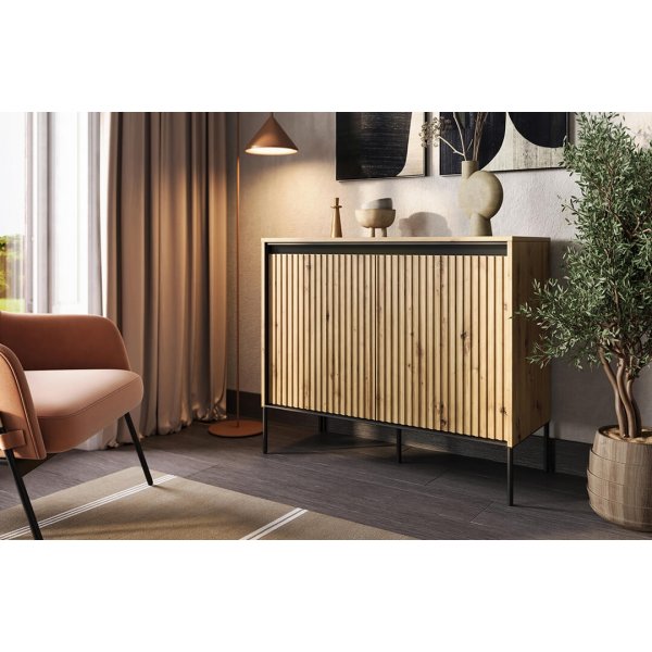 Trend skåp H83 cm - Artisan ek/svart Trend skåp H83 cm - Artisan ek/svart