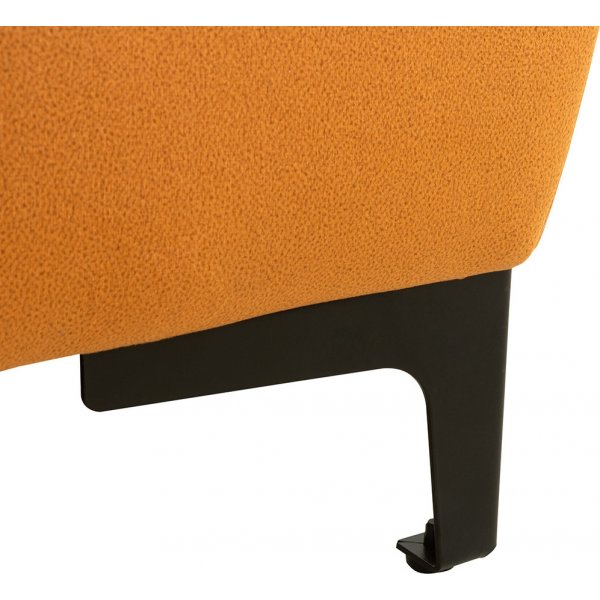 Santi slaapbank links - Oranje Santi slaapbank links - Oranje