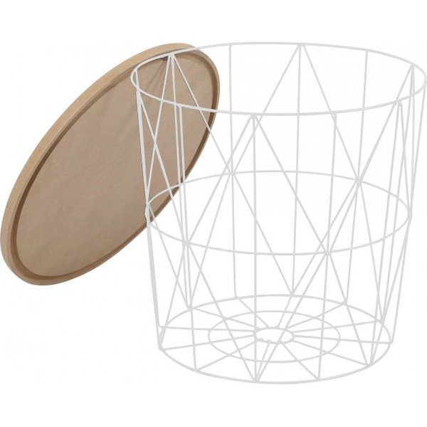 Lampe à poser Roseanne Ø42 cm - Blanc Lampe à poser Roseanne Ø42 cm - Blanc