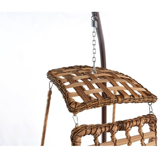 Alcazar hngstol - Brun + Flckborttagare fr mbler