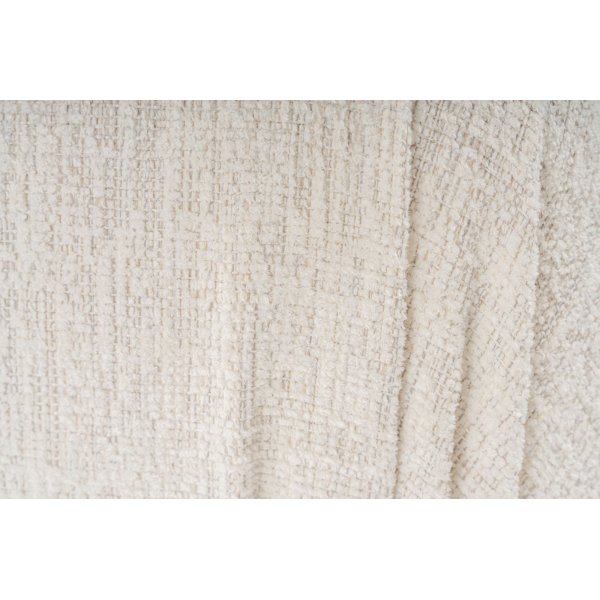 Blanca poef - Gebroken wit