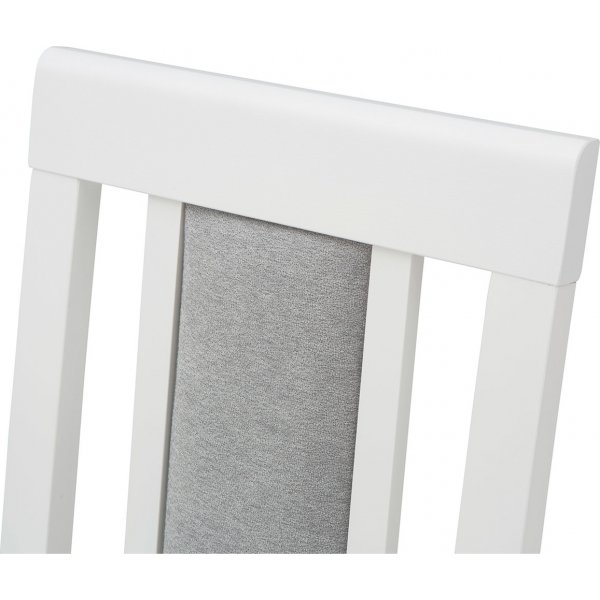 Chaise de salle à manger Belia - Gris/blanc Chaise de salle à manger Belia - Gris/blanc