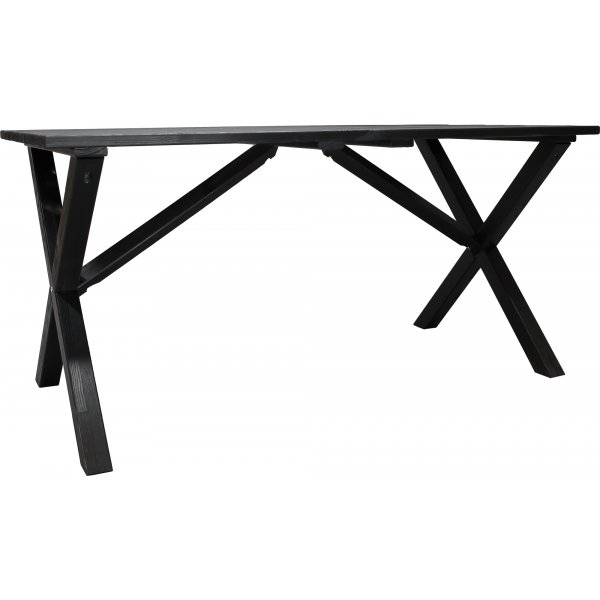 Eettafel Scottsdale 150 cm - Zwart + Textielreiniging voor meubels