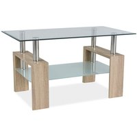 Clemson soffbord 110 x 60 cm - Sonoma ek Clemson soffbord 110 x 60 cm - Sonoma ek