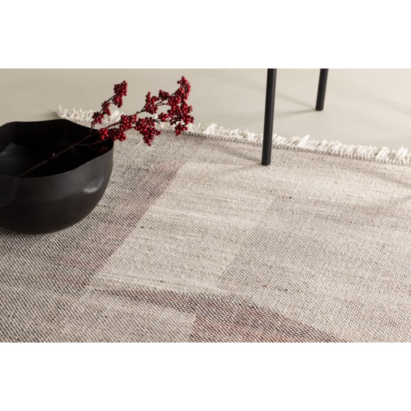 Rio tapijt - Beige/rood Rio tapijt - Beige/rood
