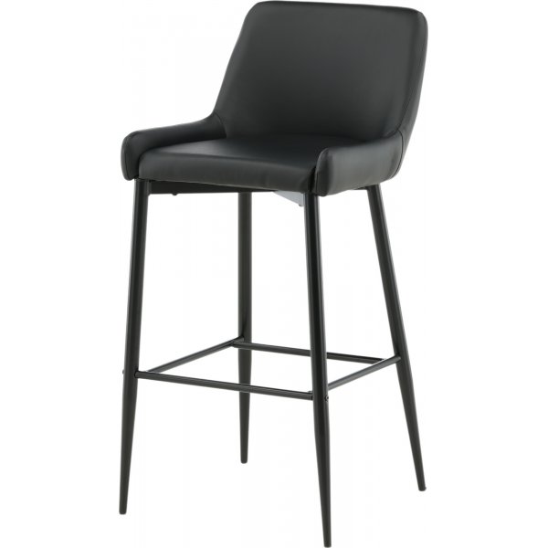 Tabouret de bar Argon - PU noir Tabouret de bar Argon - PU noir