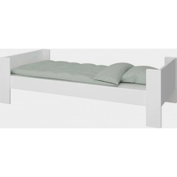 Voor kinderen eenpersoonsbed 90 x 200 cm - Zuiver wit