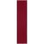 Tapis de passage Avery 35 x 120 cm - Rouge