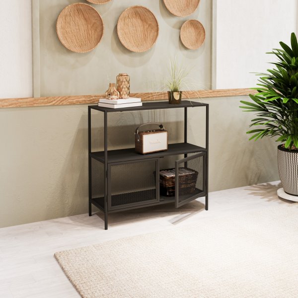 Table en relief Tatu 80 x 30 cm - Noir Table en relief Tatu 80 x 30 cm - Noir