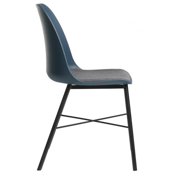 Chaise Oman bleu foncé avec coussin d'assise Chaise Oman bleu foncé avec coussin d'assise