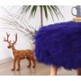 Deer sittpuff - Lila