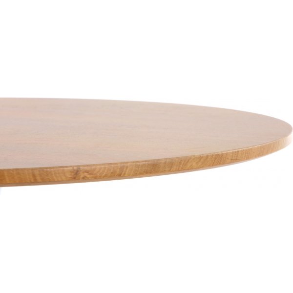 Matbord ek/vit Ø80 cm - Sumner Matbord ek/vit Ø80 cm - Sumner