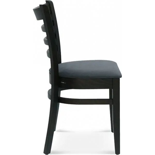 Chaise de salle  manger Bistro 2 - Couleur optionnelle du cadre et du rembourrage