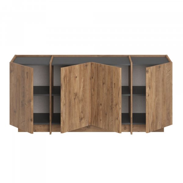 Sideboard Dromma 180 cm - Atlantic Pine/Antracit