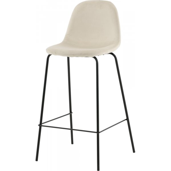 Bridge barstol i beige sammet Bridge barstol i beige sammet
