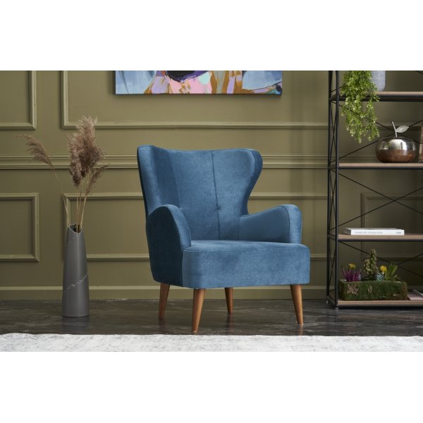Fauteuil Karina - Bleu