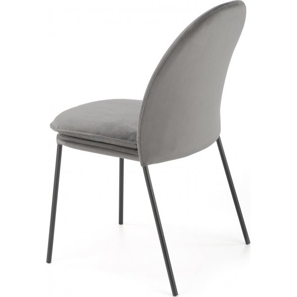 Chaise de salle  manger Cadeira 443 - Gris