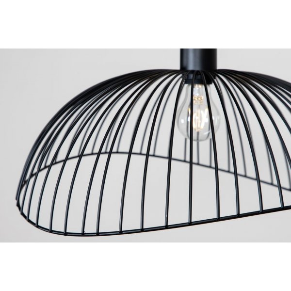 N�tthult taklampa 43 cm - Svart