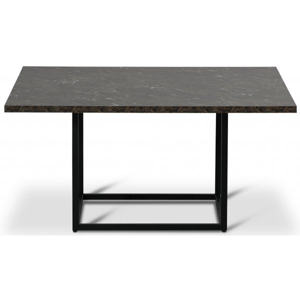 Sintorp soffbord 90 x 90 cm - Brun marmor (Exklusivt laminat) + Rengöring för möbler Sintorp soffbord 90 x 90 cm - Brun marmor (Exklusivt laminat) + Rengöring för möbler