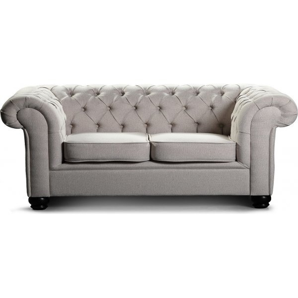 Chesterfield York 3-sits soffa - Valfritt tyg