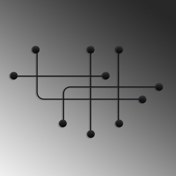 Cintre Samara - Noir