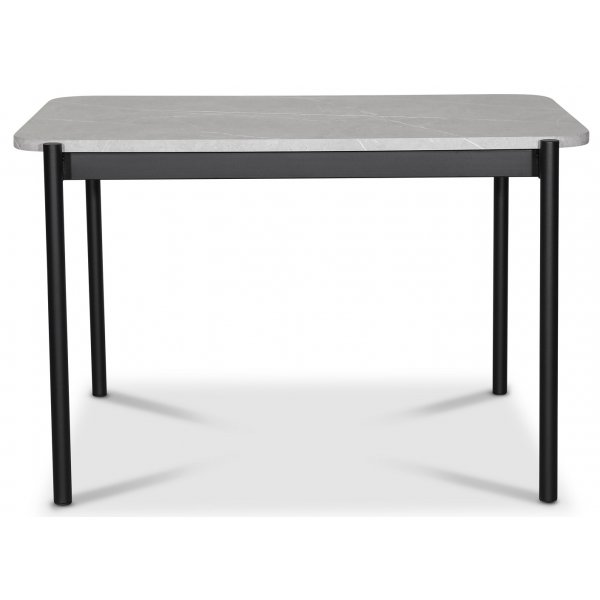 Wayne Matbord 120x80 cm - Ljusgr� marmor (Foliering)