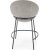 Tabouret de bar Plican 118 - Gris