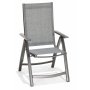 Scottsdale utegrupp bord 112 cm inkl 4 st Solana positionsstol -Shabby Chic gr