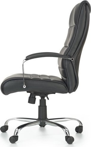 Emilee kontorsstol i svart läder Emilee kontorsstol i svart läder