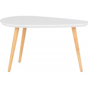 Table basse Vado 70 x 40 cm - Blanc
