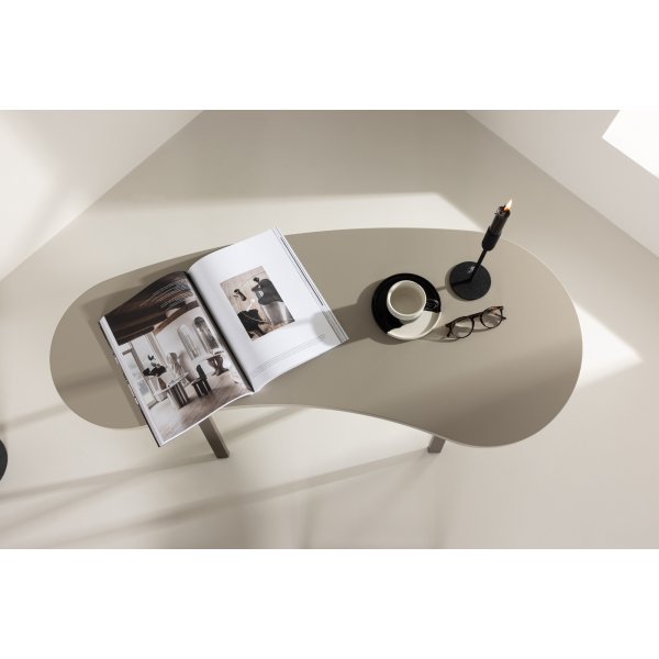 Holmestrand skrivbord 115 x 50 cm - Beige/Brun