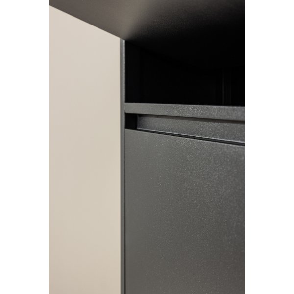 Bonito skoskåp - Svart Bonito skoskåp - Svart