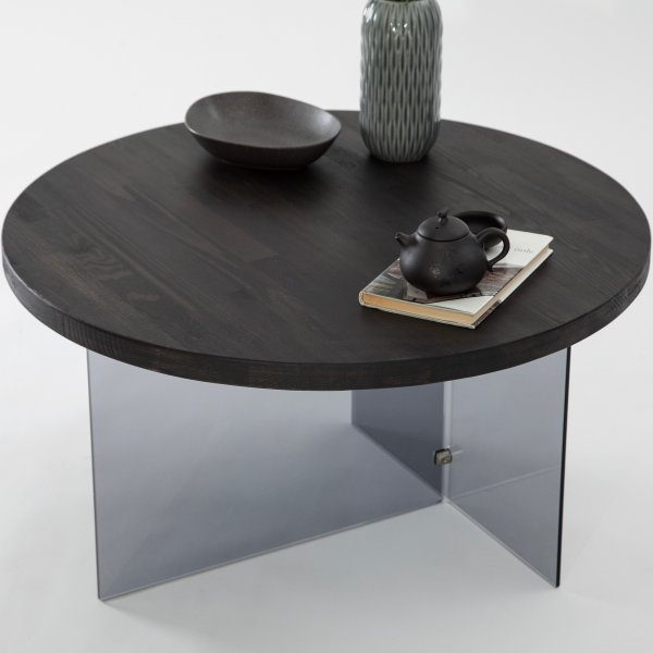Table basse Serenity Ø70 cm - Anthracite/gris foncé Table basse Serenity Ø70 cm - Anthracite/gris foncé