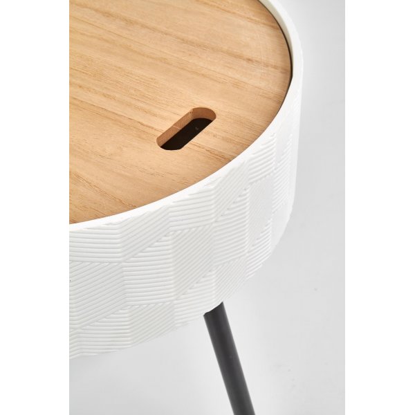 Table basse Théosophie Ø38 cm - Blanc Table basse Théosophie Ø38 cm - Blanc