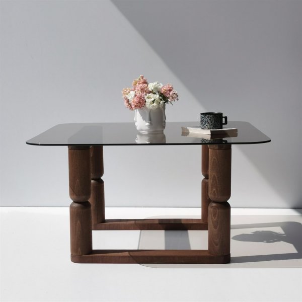 Stoa soffbord 80 x 80 cm - Brons Stoa soffbord 80 x 80 cm - Brons