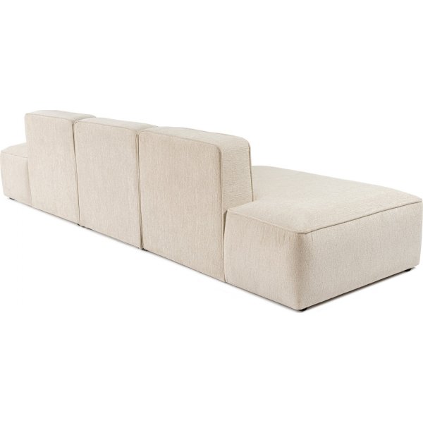 More 3-sits soffa med ppna avslut - Cream